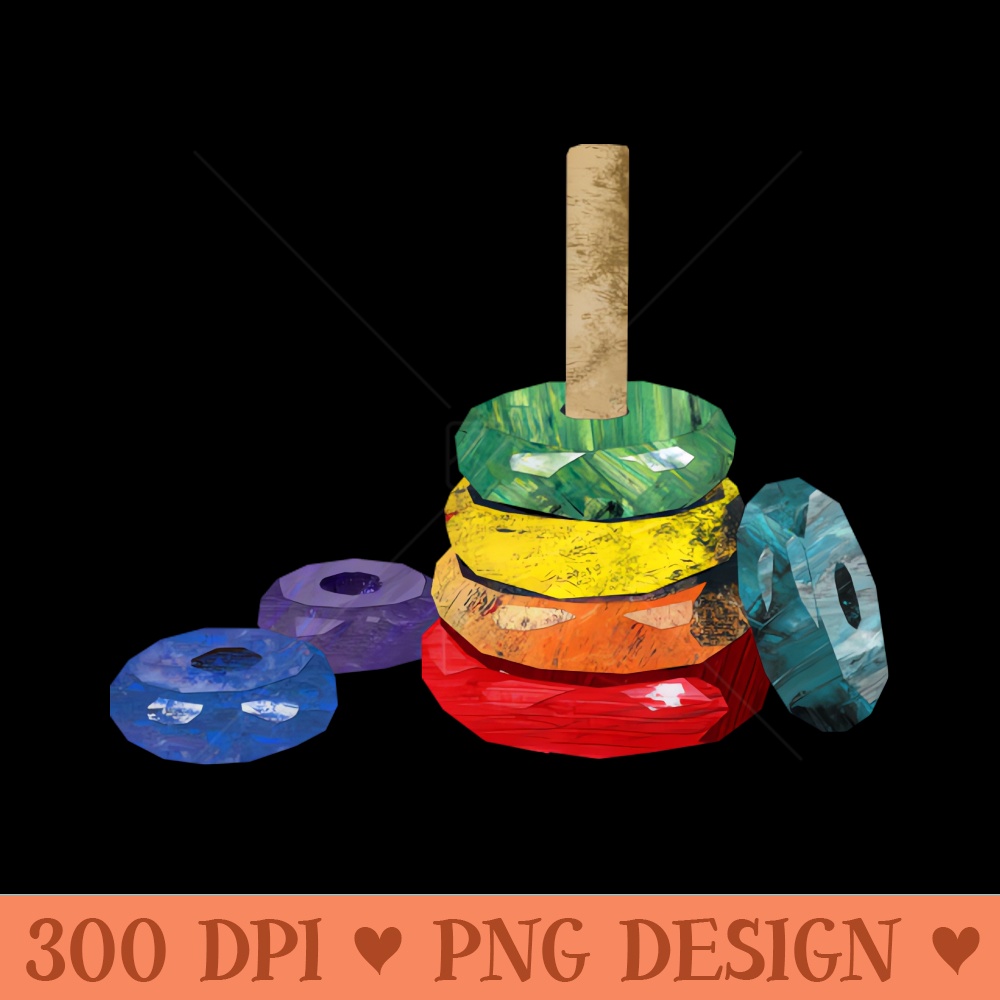 Stacking Toy - PNG Printables - Good Value