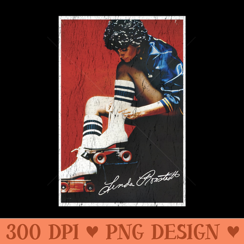 Retro Vintage Linda Ronstadt - PNG Printables - Flexibility