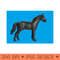 PLASTIC FANTASTIC Horse - Digital PNG Art - High Quality 300 DPI
