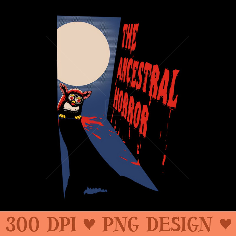 The Ancestral Horror - PNG Illustrations - High Quality 300 DPI