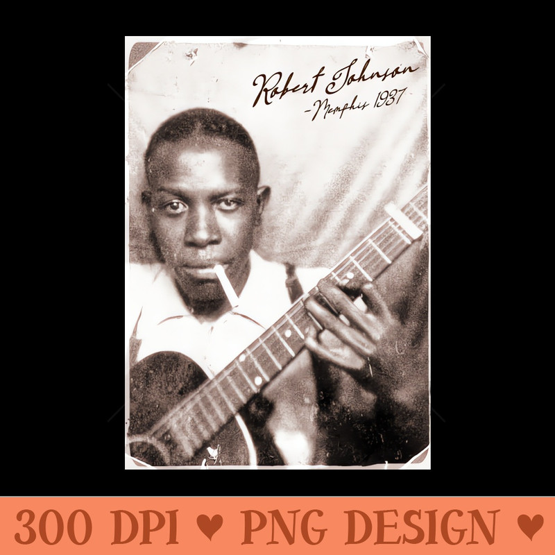 Retro Robert Johnson Memphis Photo Booth - PNG File Download - Popularity