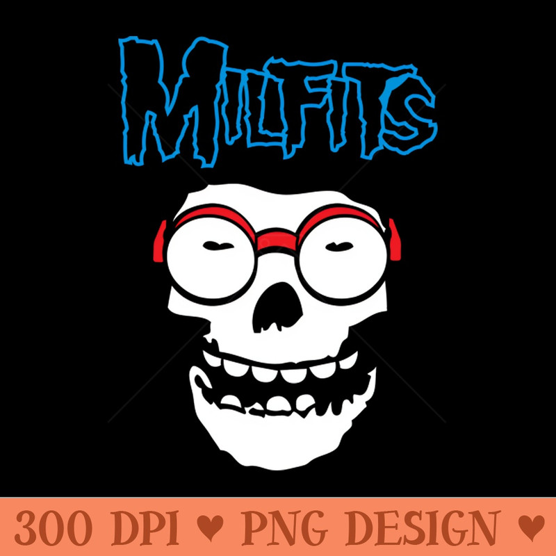 The Milfits - PNG Artwork - Customer Support