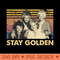 vintage stay goden - Instant PNG Download - Unique