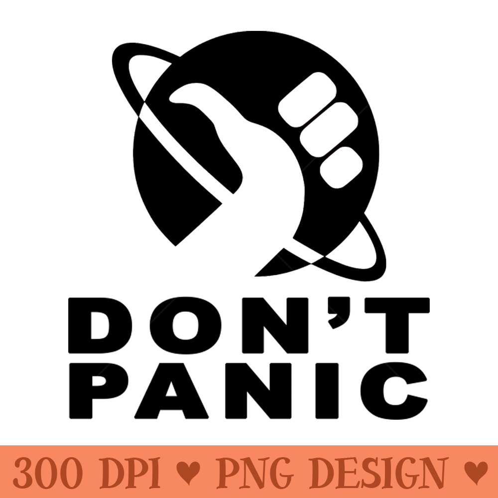 Don't Panic - PNG Image Downloads - Variety
