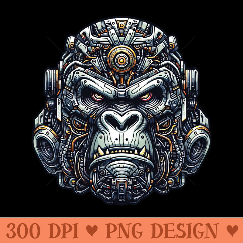 Mecha Apes S01 D96 - Free PNG Downloads - High Quality 300 DPI