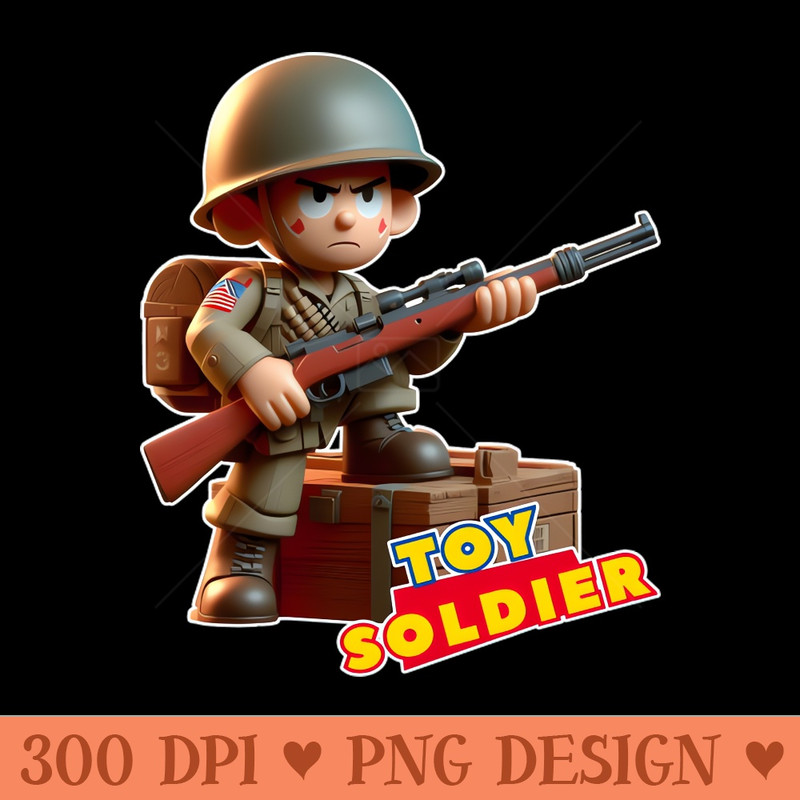 Toy Soldier - Sublimation PNG - Variety