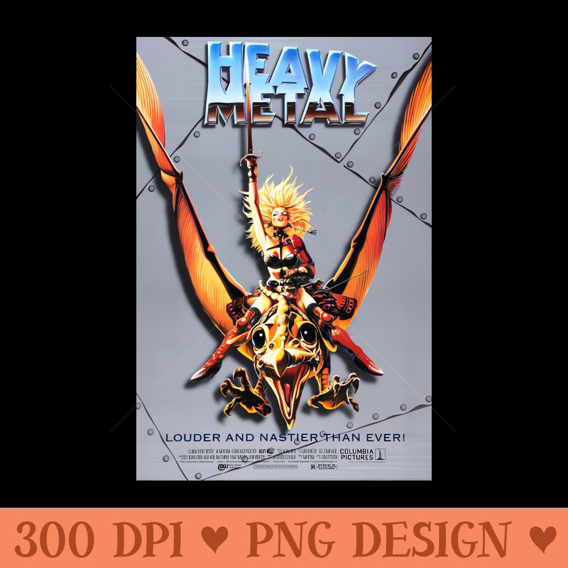 Heavy Metal - Instant PNG Download - Convenience