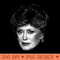 White Golden Rue McClanahan Vihntage - PNG Download Library - Professional Design