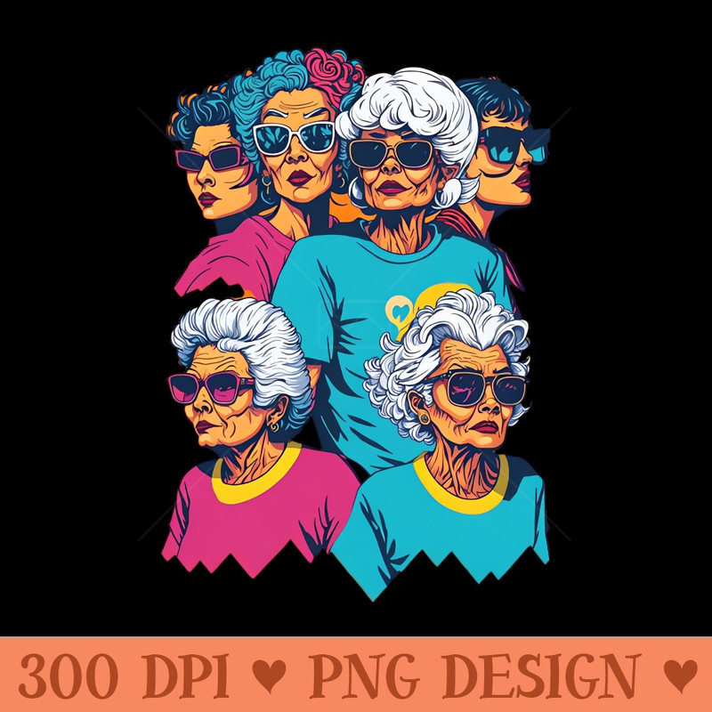 Golden Girls - PNG Download Website - High Quality 300 DPI