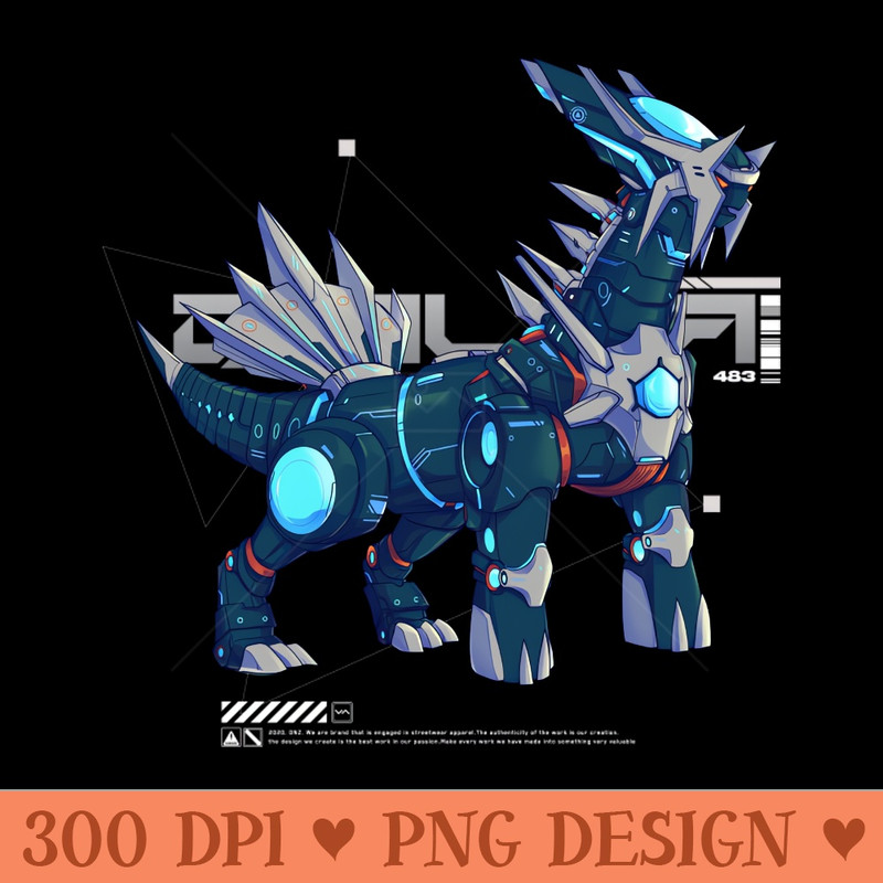 Mecha legendary megalodon - Free PNG Downloads - Professional Design