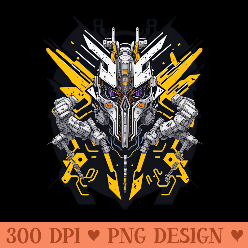 Mecha Skull S02 D70 - Downloadable PNG - Latest Updates