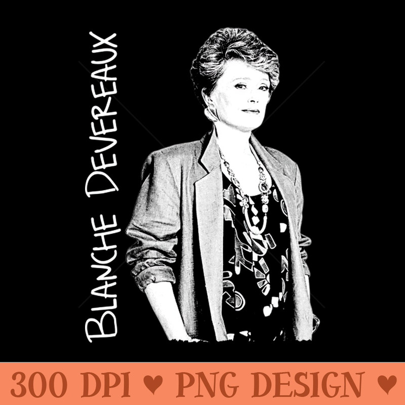 Blanche devereaux - Transparent PNG - Unique