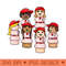 The Little Rockford Peaches - PNG Illustrations - Professional Design