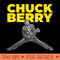 Chuck Berry King of Rock n Roll Icon FanArt - PNG Downloadable Resources - Popularity