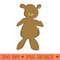 Fluffy Cuddly Tan Teddy Bear - Download PNG Graphics - Popularity