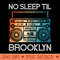 Retro No Sleep Till Brooklyn Vintage Radio - Digital PNG Download - Convenience