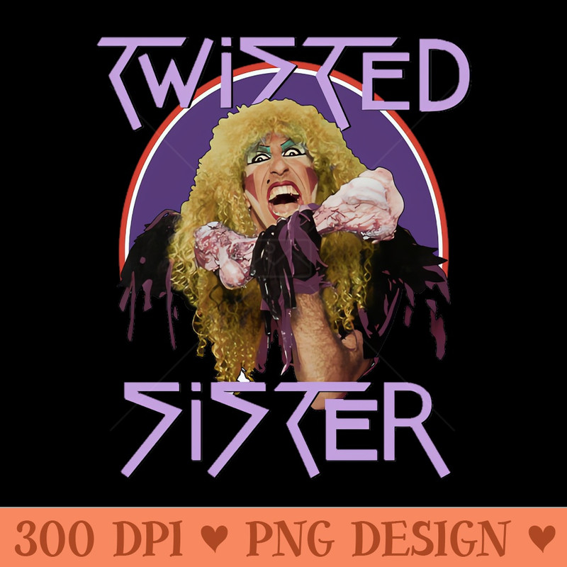Twisted Sister - Download PNG Graphics - Flexibility