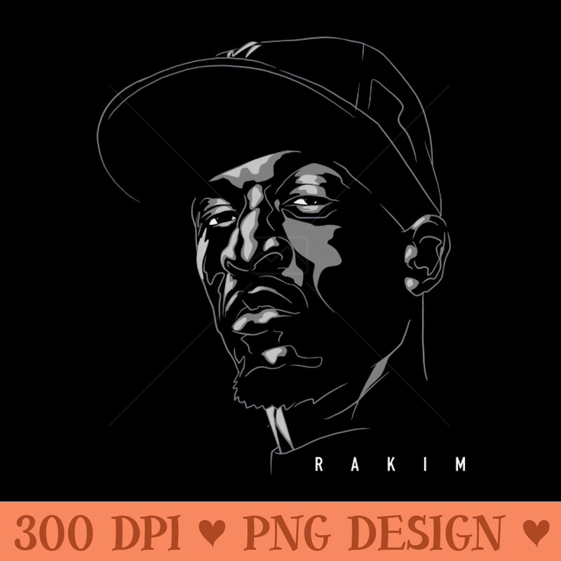 Rakim Allah - Digital PNG Files - Unique