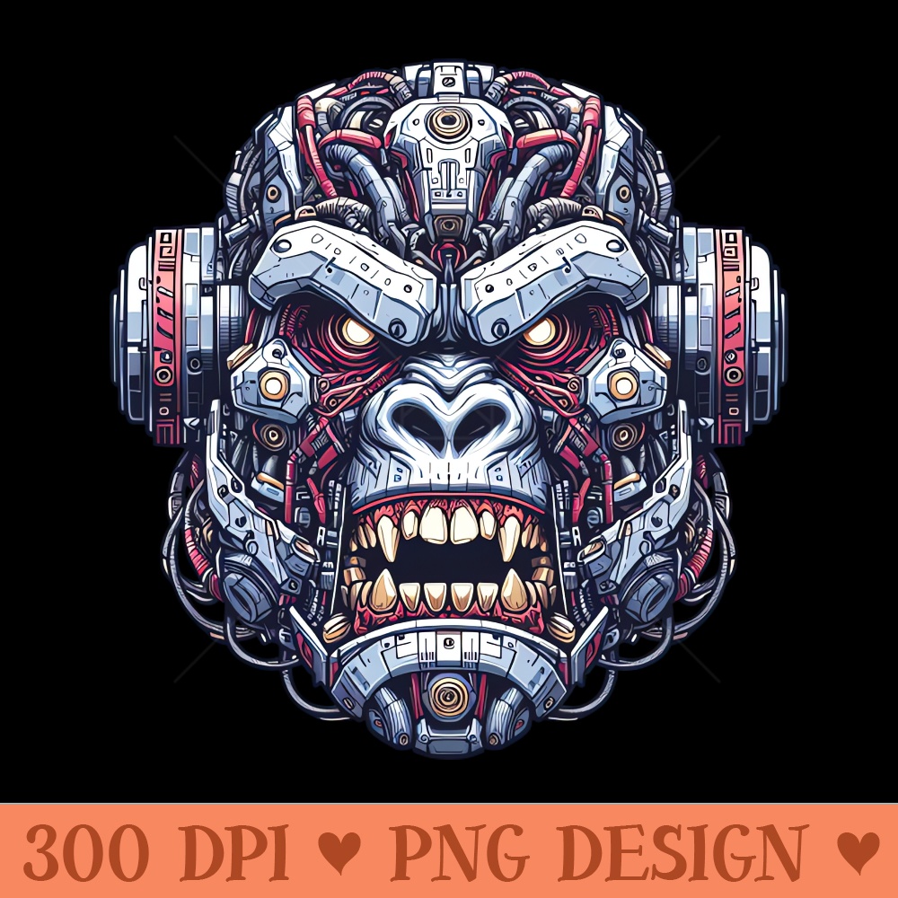 Mecha Apes S03 D81 - PNG Designs - Latest Updates