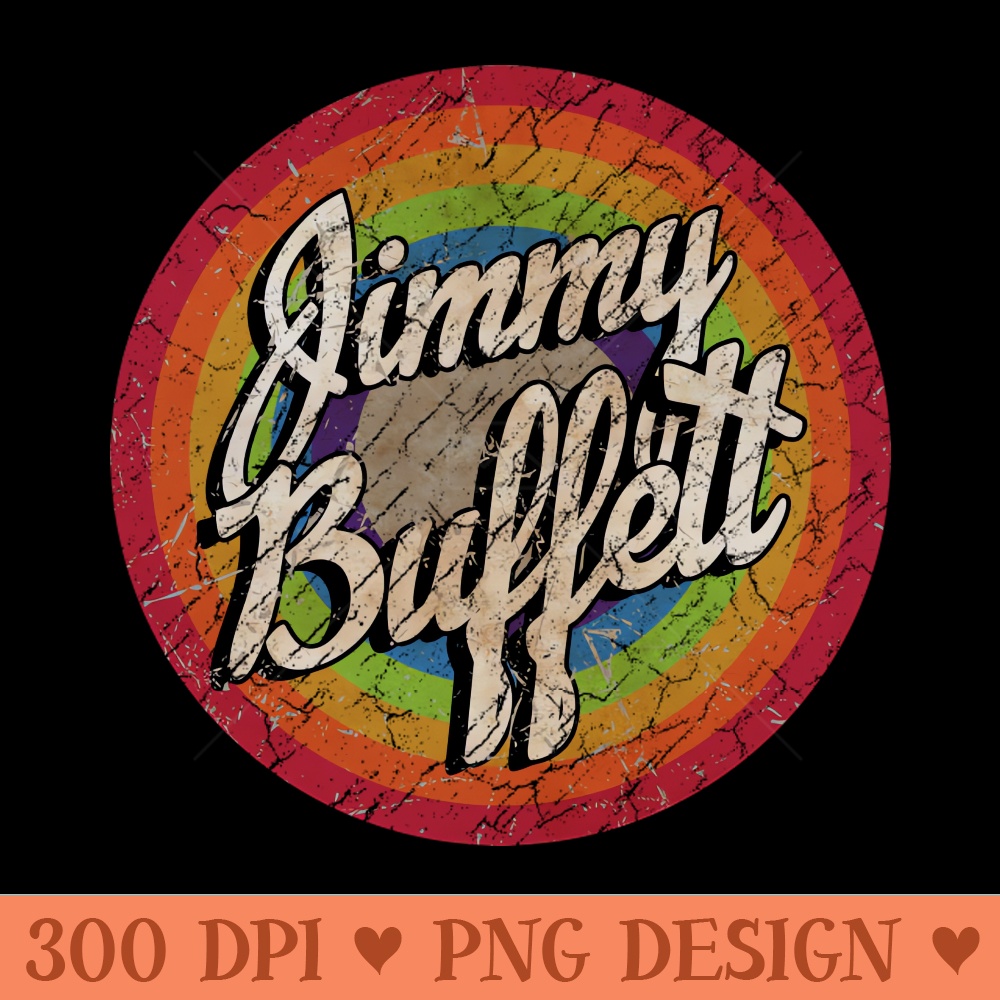 Jimmy Buffett henryshifter - Sublimation PNG Designs - Flexibility
