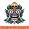 mecha barong face robot illustration - High-Quality PNG Download - Convenience