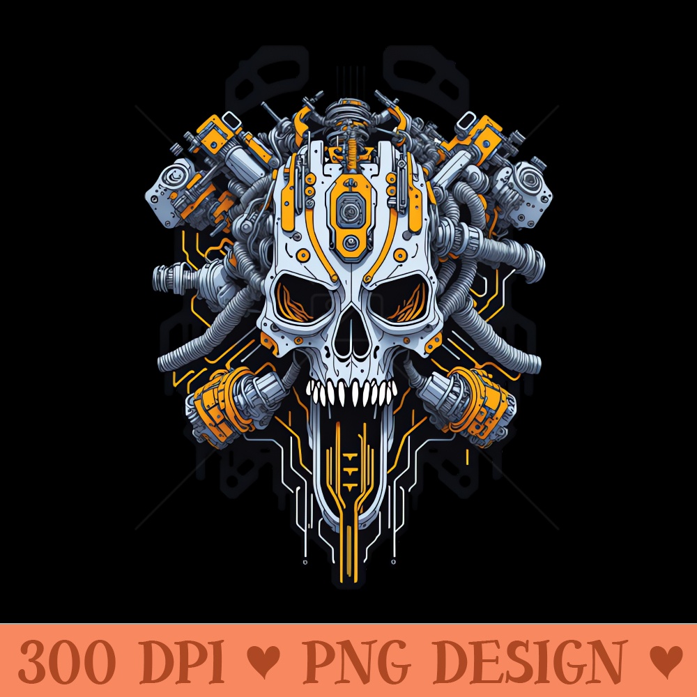Mecha Skull S01 D14 - PNG Download Collection - Flexibility