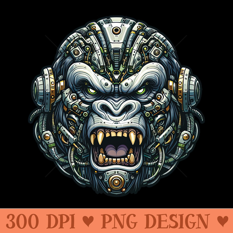 Mecha Apes S01 D92 - PNG Download Pack - Flexibility