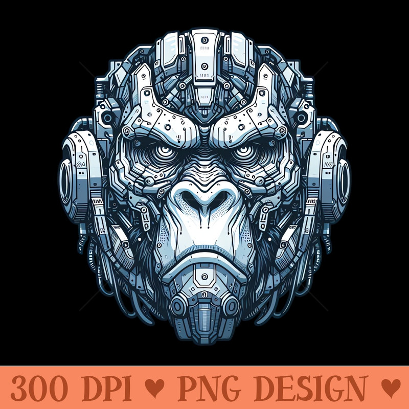Mecha Apes S01 D01 - Download PNG Graphics - Popularity