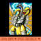 Mecha King Ghidorah - Sublimation PNG Designs - Flexibility