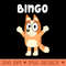 Bingo Heeler - Sublimation PNG - Professional Design
