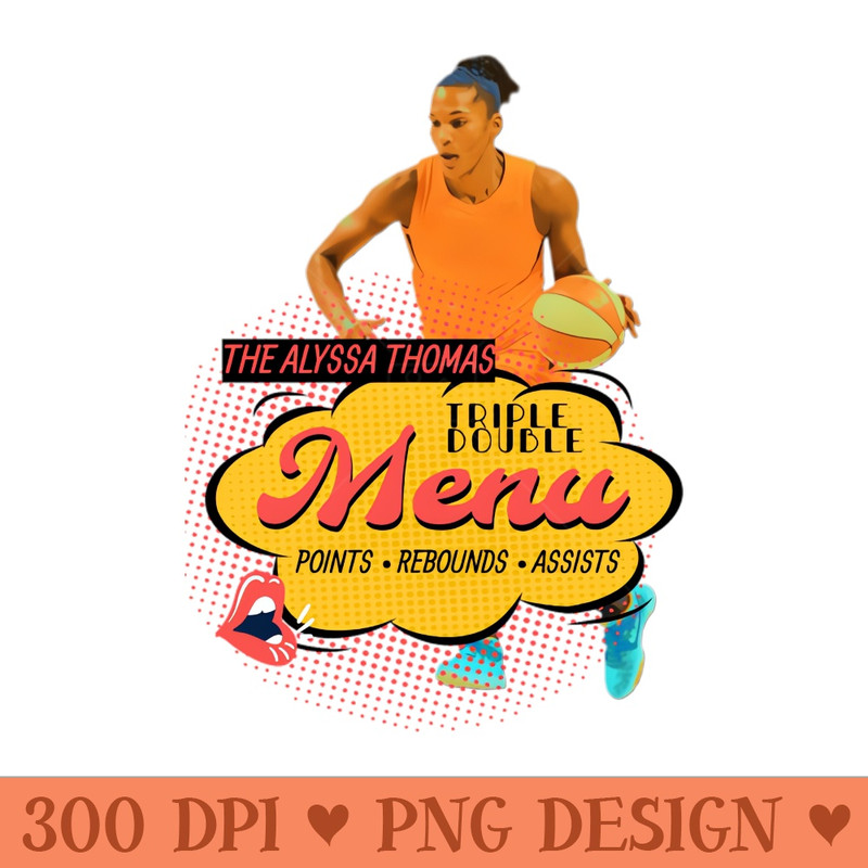 AT triple double menu - PNG Downloadable Art - Flexibility