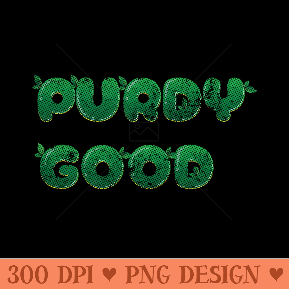 Purdy Good Football Fan Design - PNG Download Website - Professional Design