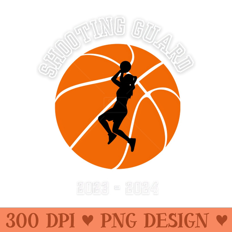 Female Shooting Guard - PNG Printables - Customer Support