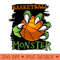 Basketball monster sport Gift for Basketball player love Basketball funny present for kids and adults - Digital PNG Graphics - Professional Design