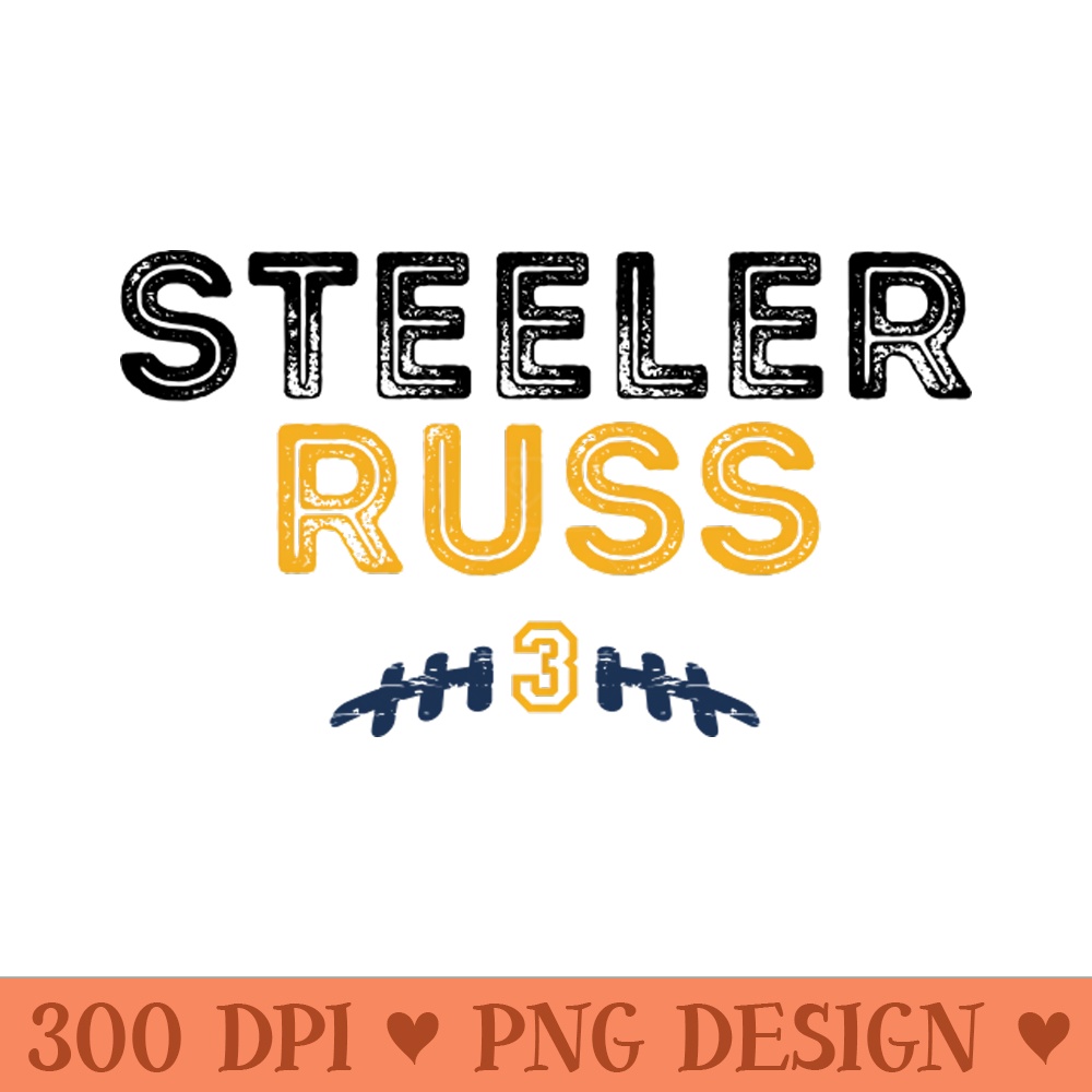 STEELER RUSS GOAT - PNG Designs - Unique