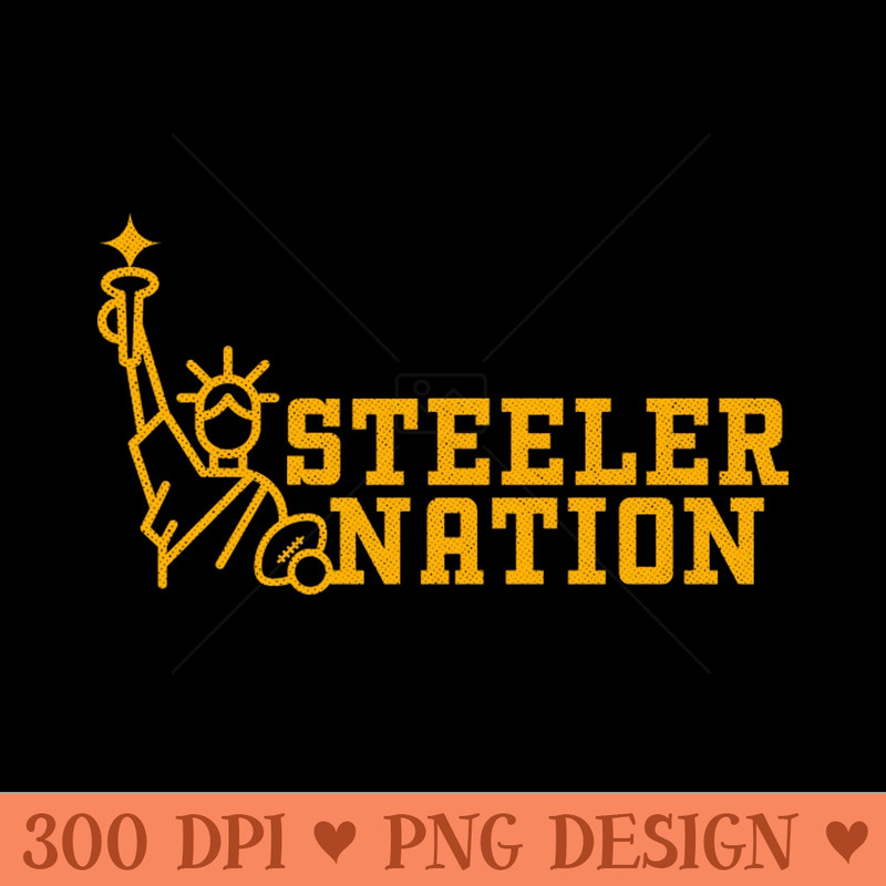 Steeler Nation - High-Quality PNG Download - Unique