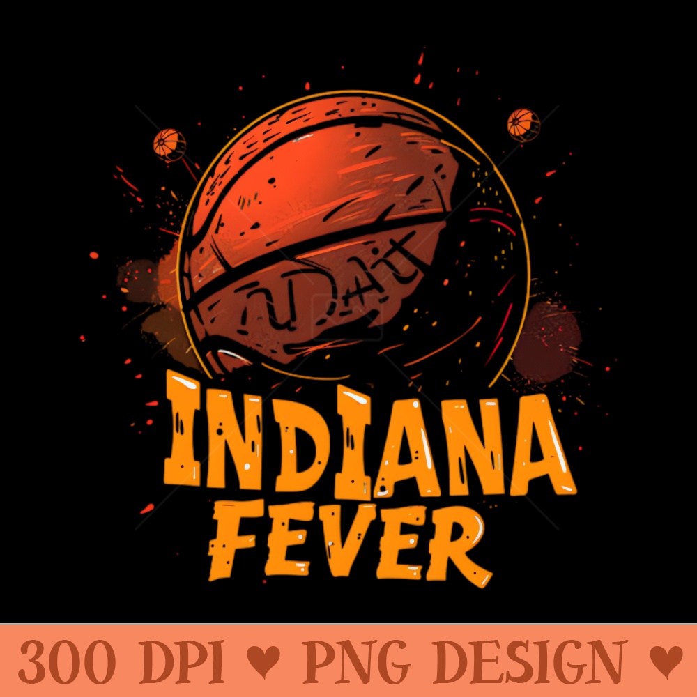 Indiana Fever, Caitlin Clark - Sublimation PNG - Variety