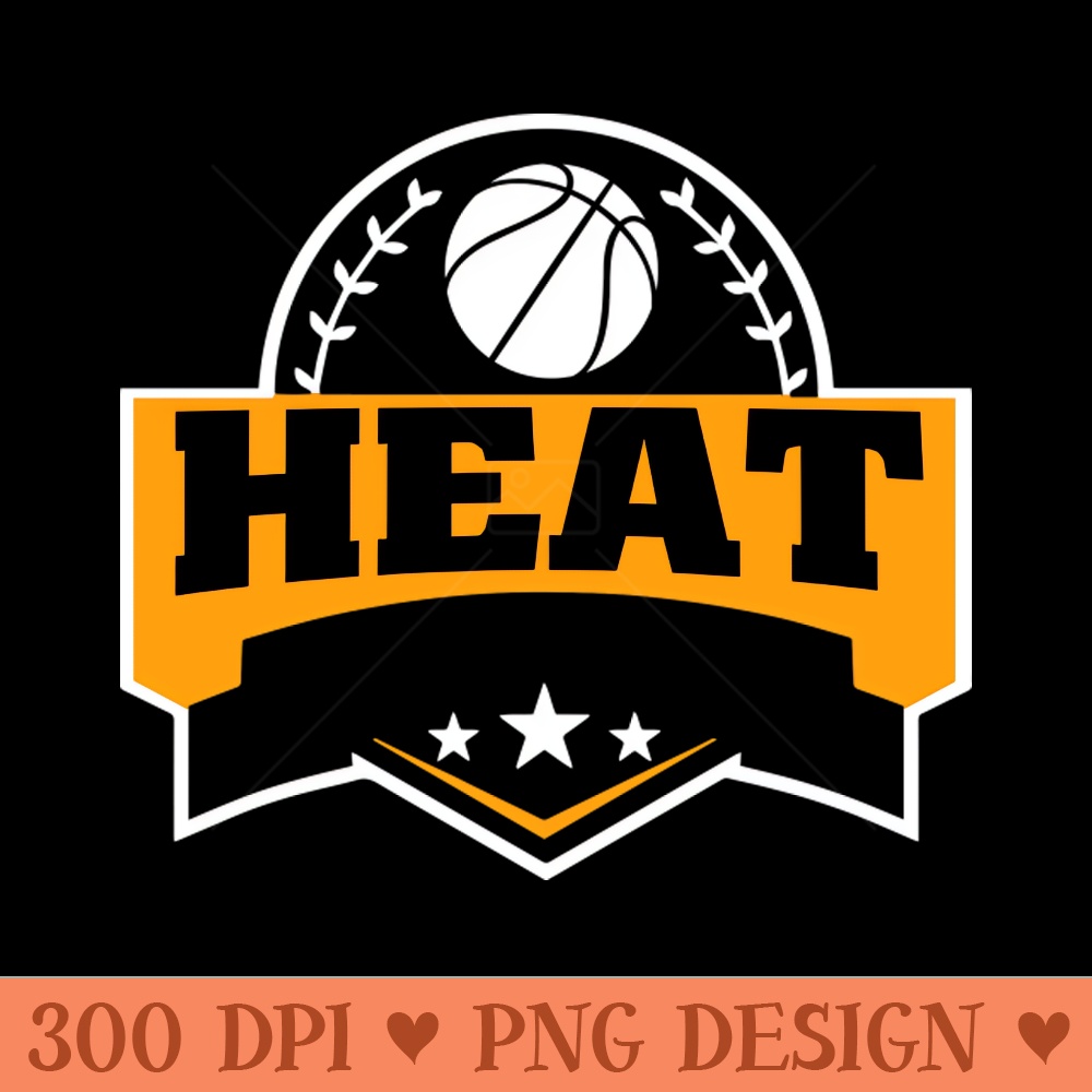 Personalized Basketball Heat Proud Name Vintage Beautiful - PNG Printables - Customer Support
