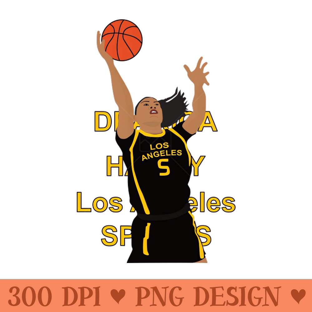 Dearica Hamby playing basketball - Transparent PNG - Flexibility