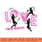 Love this game basketball girls - PNG Downloadable Art - Professional Design