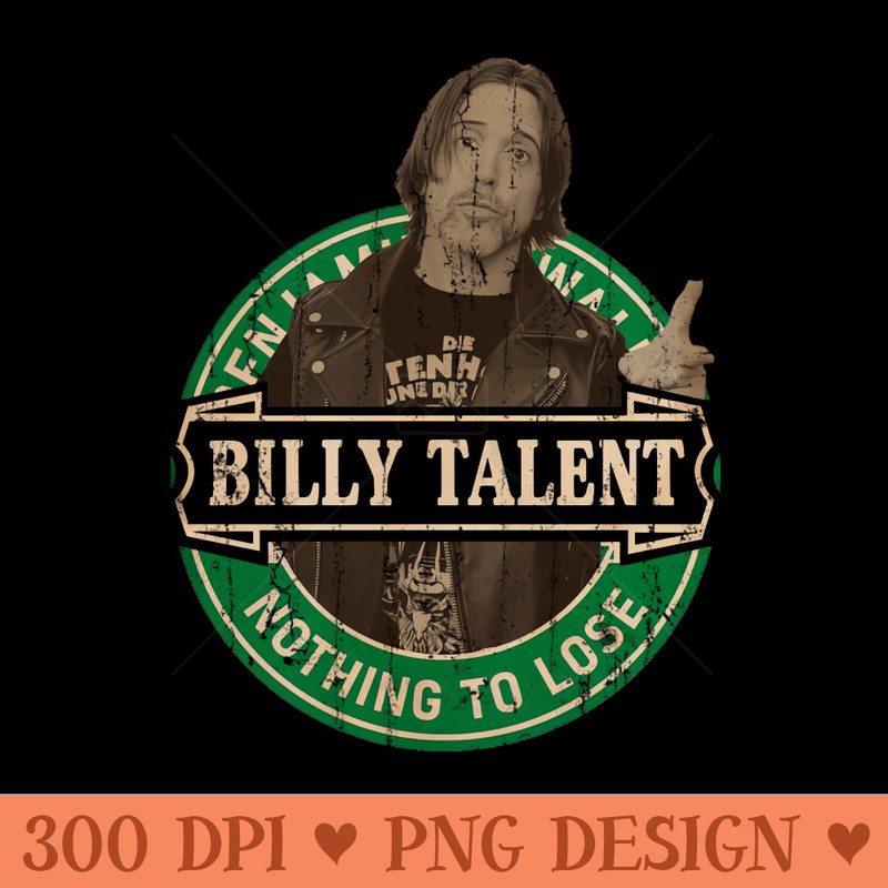 Billy Talent Retro Vintage Aesthetic Beer Style - PNG Download Collection - Convenience