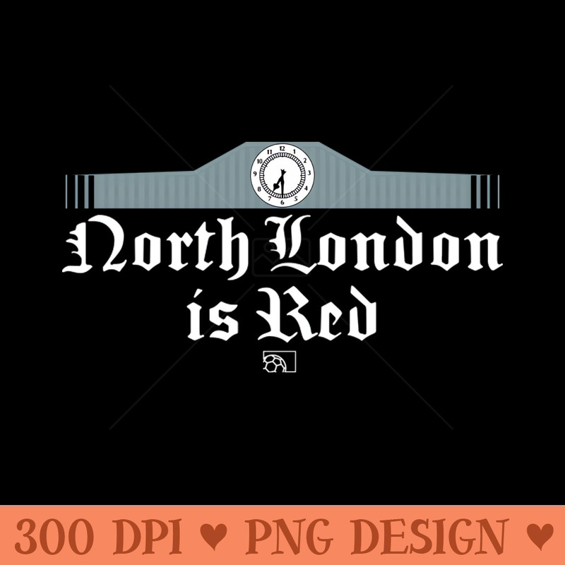 North London is Red - High-Quality PNG Download - Convenience