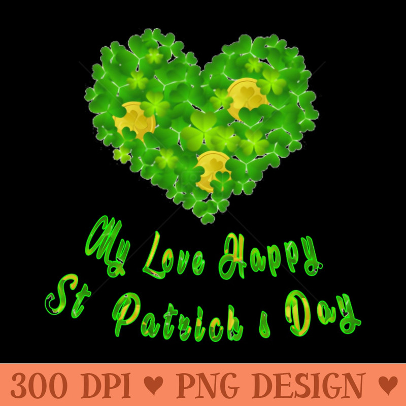 my love yoda happy st patricks day - PNG Artwork - Popularity