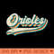 Retro Orioles vintage - PNG Download Collection - Customer Support