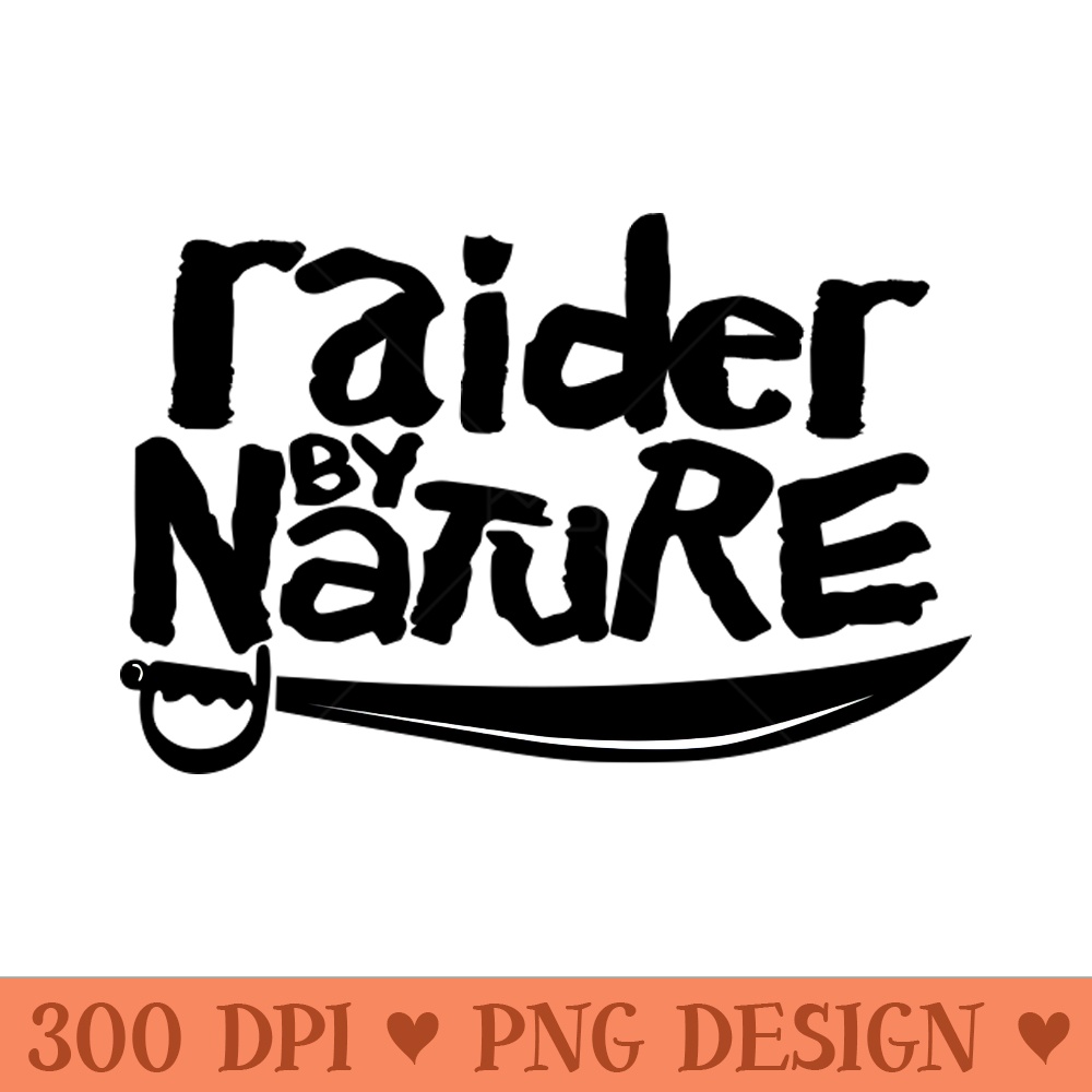 Raider By Nature - PNG Download Pack - Good Value