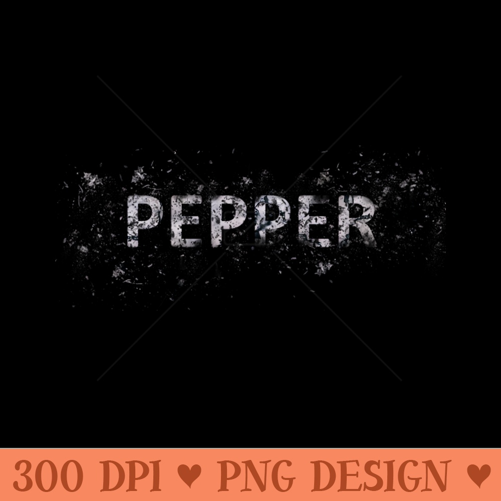 Pepper - PNG Printables - Popularity