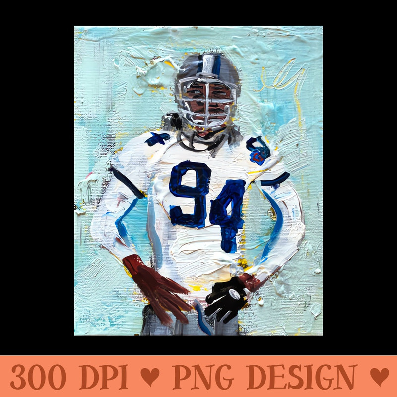 Charles Haley - PNG Designs - High Quality 300 DPI