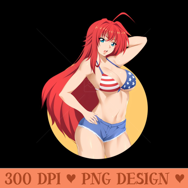 Rias Gremory High School DxD - PNG Illustrations - Good Value