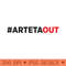 Arteta out - High-Quality PNG Download - High Quality 300 DPI