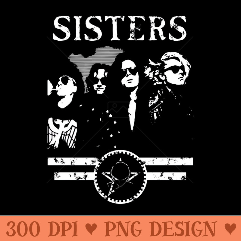 Sisters of Mercy - PNG Download - Popularity